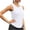 White, variant on Wlynlyn Racerback Tank Tops for Women Sleeveless Running Shirts Lightweight Quick Dry Workout Tops Loose Fitted