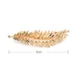 thumbnail image 2 of OULII 4 Pcs Barrettes Vintage en Alliage en Forme de Feuille pour Coiffure Femmes Spectacle, 2 of 8