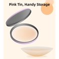 thumbnail image 4 of Large Nipple Covers for Women 2 Pairs - Reusable Nipple Pasties Silicone Size A-DD Sticky Adhesive Breast Petals, 4 of 11