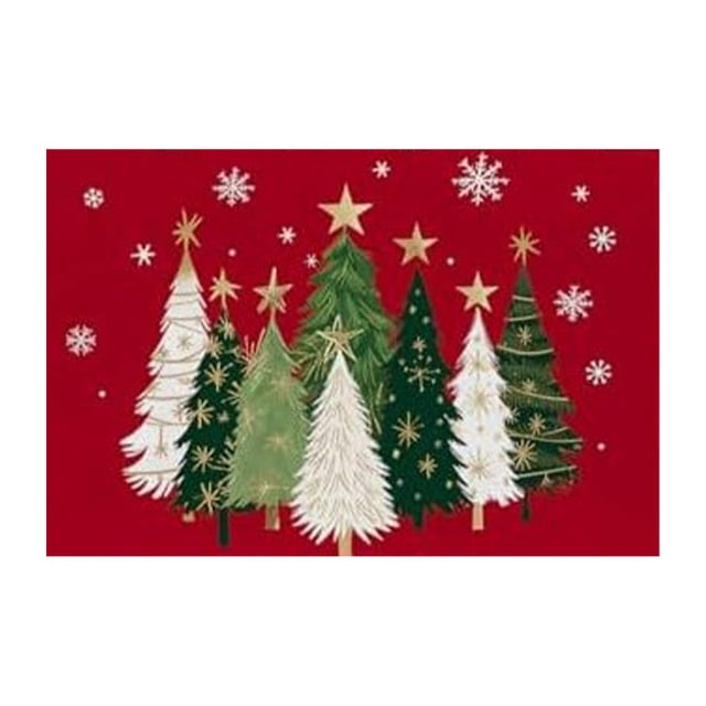 Christmas Placemat Set - Holiday Table Decor, Spill-Proof Dining Mat for Family Gatherings