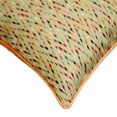 thumbnail image 2 of Decorative Orange 16"x16" (40x40 cm) Pillow Covers, Jacquard Chevron Embroidery Throw Pillows For Sofa, Geometric Pattern Modern Style - Felicity, 2 of 3