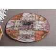 thumbnail image 4 of Oushak Rug, 3.4x3.4 ft Small Rug, Turkish Rugs, Vintage Rug, Pale Rug, Wool Rug, 4 of 9