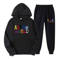 thumbnail image 1 of Sudadera con capucha para hombre y mujer, pantalones de chándal Unisex, ropa deportiva y2k, traje de 2 piezas, ropa de alta calidad, Otoño e Invierno xuanjing unisex, 1 of 2