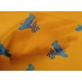 thumbnail image 4 of oneOone Cotton Cambric Fabric Bird Block Printed Craft Fabric BTY 56 Inch Wide, 4 of 4