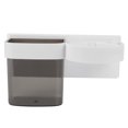thumbnail image 4 of Caja de almacenamiento para baño para soluciones de calcomanías sin costuras, estante y rejilla para desechos compactos, organizador de secador de cabello sin esfuerzo, 4 of 8