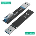 thumbnail image 2 of Adaptador de Tarjeta USB 3.0 de 9 Pines Macho A Hembra para PC y Portátil C, 2 of 5