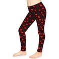 thumbnail image 1 of Odeerbi 3-8 Años Niñas Leggings Día de San Valentín Mallas Elásticas Pantalones de Verano Cintura Alta Panty Suave, 1 of 6