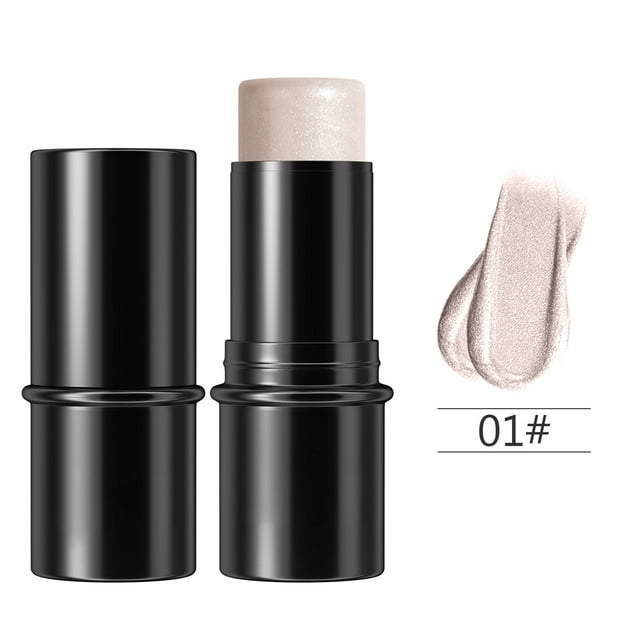 2 Pack Multifunctional Makeup Stick High under Eye Stick Highlighter Makeup Gloss Shadow Facial Foundation Glow Wand Makeup Syrup Cosmetics and Pen for Complexion Korean Makeup Spray Truly Lou