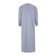 thumbnail image 5 of Hauaitttt Men's Arab Casual Long Sleeve Hooded Pocket Loose Robe Shirt Robe Clothes Women Hijab for Girls Prom Dresses Two Piece Nigerian Dresses for Women Traditional Girls Maxi Dress Long Sleeve, 5 of 7