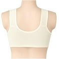 thumbnail image 3 of Bralette Jumpingount con correa de cierre frontal de algodón transpirable color de piel 36/80, 3 of 6
