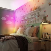 Xtreme Lit Bluetooth LED Light Strip, 200-Foot RGBIC Strip Lights with Color-Chasing Effect