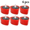 thumbnail image 2 of Coofit 6PCS LED Tea Light Flickering Flameless Tealight LED Candle for Wedding Party, 2 of 10