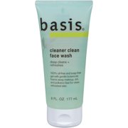 Basis Cleaner Clean Foaming Face Wash for Sensitive Skin, 6 fl. oz.