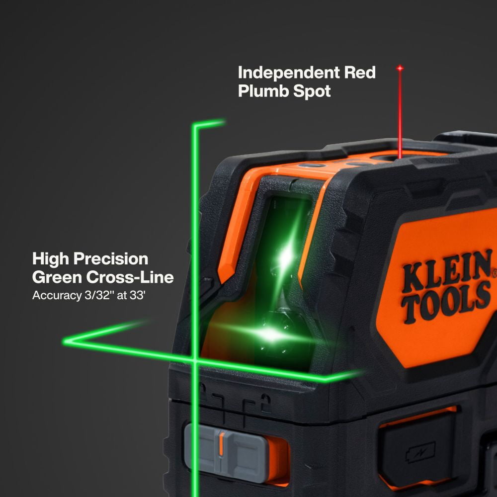 Klein Tools Green Rechargeable Laser Level