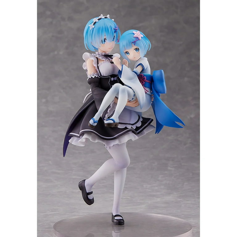Good Smile Company - Re: Zero - Rem & Childhood Rem 1/7 PVC Figure