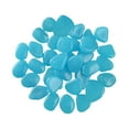 thumbnail image 4 of 50Pcs Luminous Stones Glow in The Dark Rocks Cobblestones Garden Pebbles Glowing Dark Blue, 4 of 8