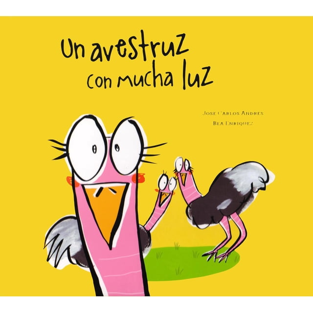 UN AVESTRUZ CON MUCHA LUZ