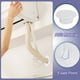 thumbnail image 3 of Uxcell 3pcs Cubierta de Agujero de Pared para Aire Acondicionado PP 2.4" (60mm) Apto para Agujeros de 2.4-2.7" Blanco, 3 of 6