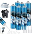 thumbnail image 1 of Sellador adhesivo marino MuzeFansi Professional, 300 ml, paquete de 6, 1 of 7