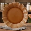 The Pioneer Woman Paige Crackle Glaze Amber Dinner Plate