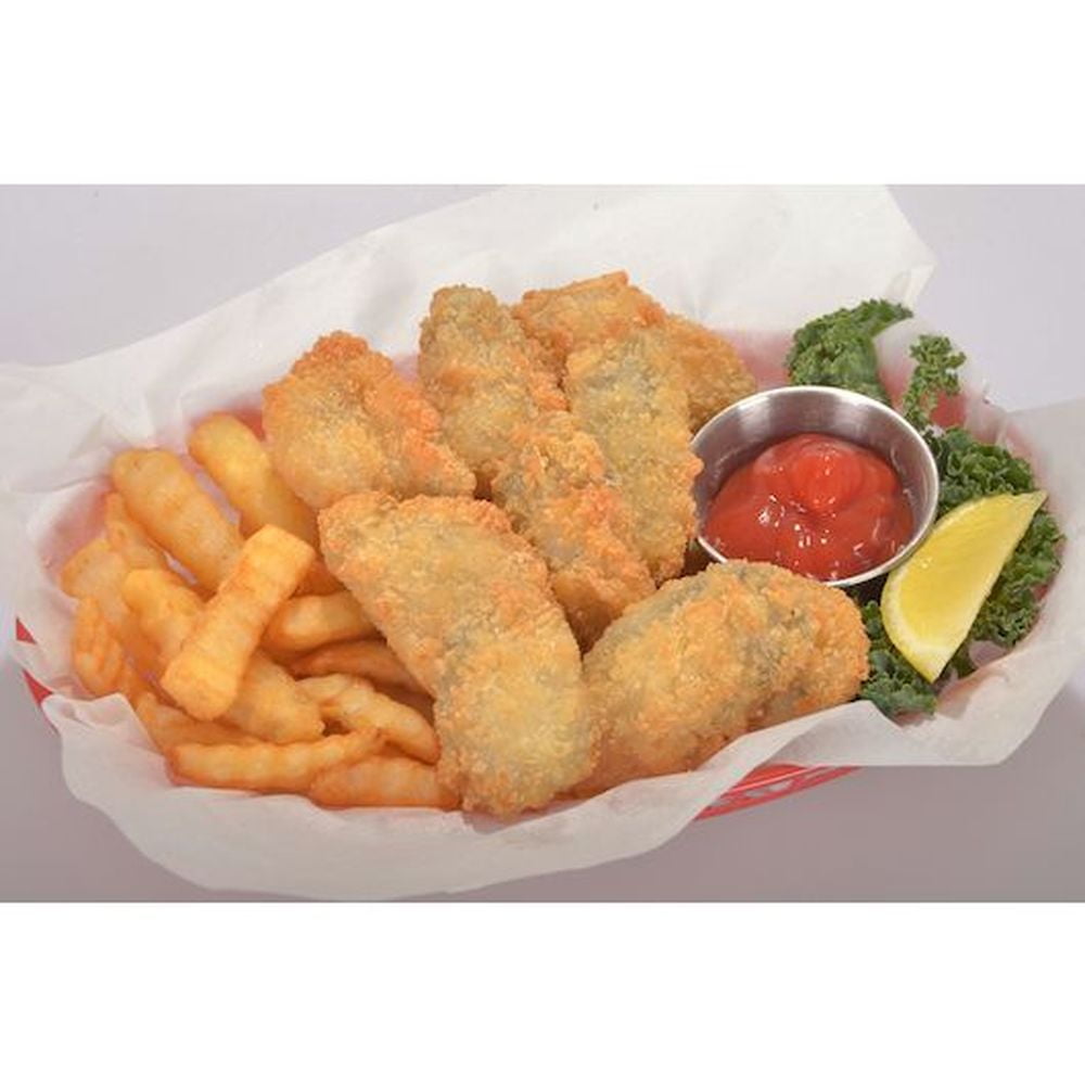 MRS.Fridays Gourmet Panko Breaded Medium Oysters, 2.5 Pound -- 6 per case.