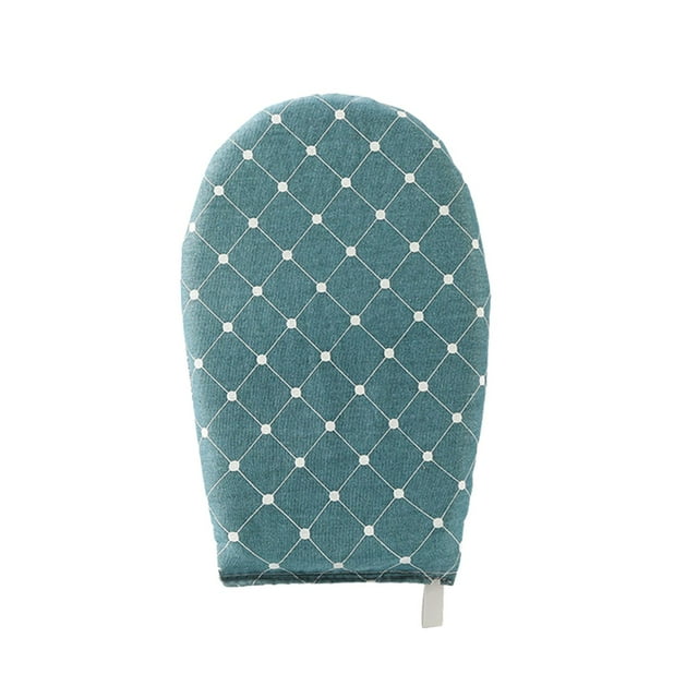 Guante de planchado para vaporizador de ropa, accesorios para vaporizador de ropa, antivapor Cuadros azules