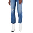 thumbnail image 3 of INC International Concepts Women's High Rise Distressed Straight Leg Jeans Blue Size 10, 3 of 3