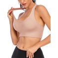thumbnail image 1 of Full Coverage Padded Strappy Sports Bras for Women Activewear Tops for Yoga Running Fittness Bra Tops, 1 of 7