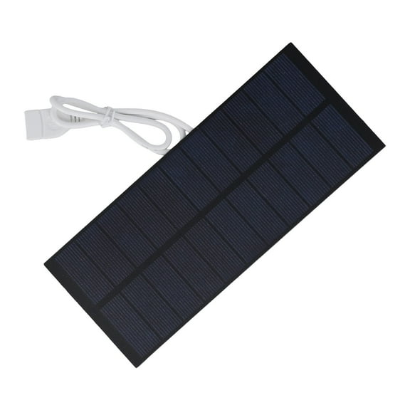 Rooha Portable Solar Panel Charger 5.5V 2.5W With Usb For Outdoor Camping Power Bank