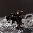 thumbnail image 4 of Enchanted Miniature Halloween & Easter Decor Set - Mummy, Skull, Rabbit, Haunted House, Ghost Pumpkin Figurines - Perfect For Home, Office, And Party Decoration Halloween Decorations Halloween Decor, 4 of 5