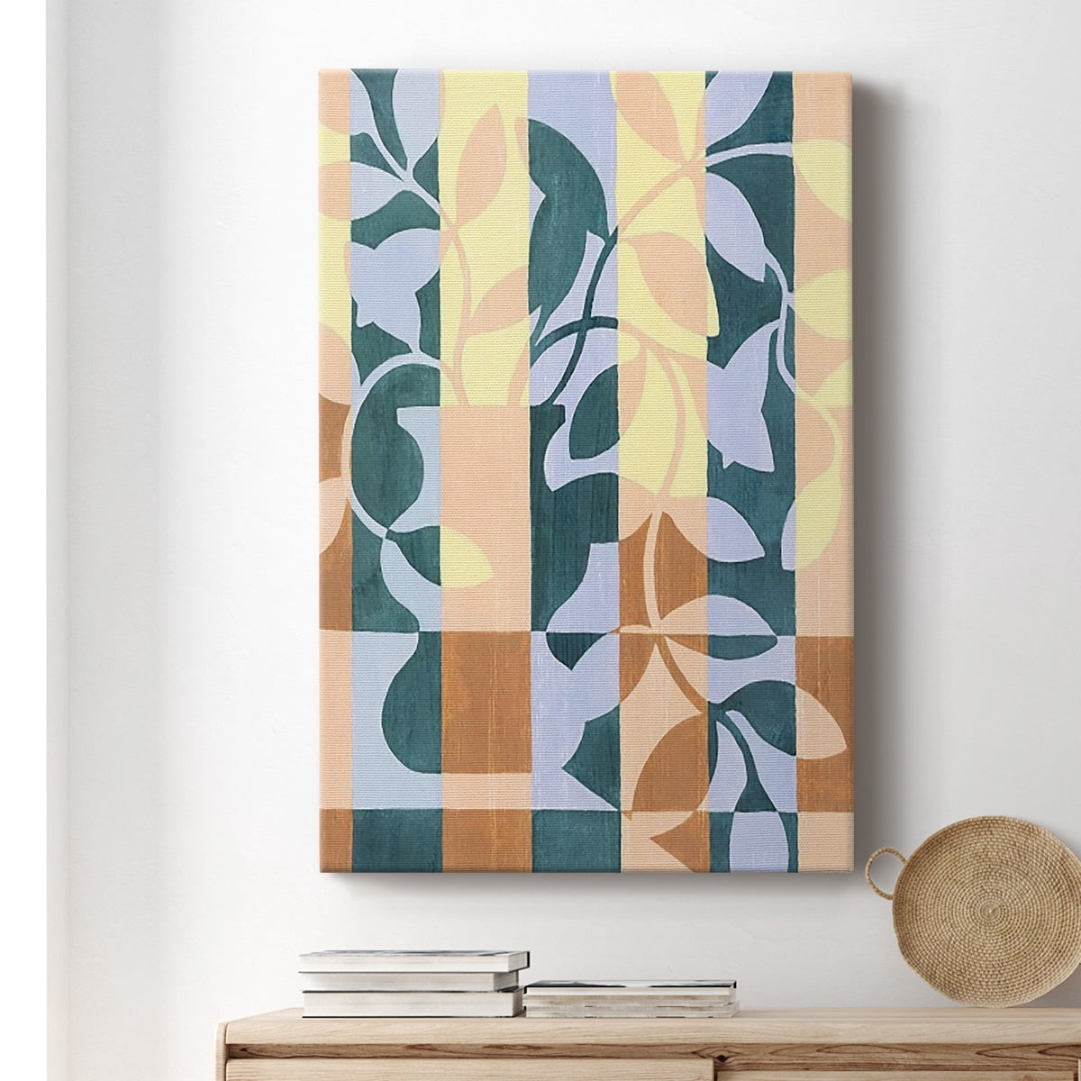 Checkered Cutting II Premium Gallery Wrapped Canvas - Ready to Hang
