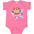 thumbnail image 3 of Inktastic Monkey Love Tutu Dance Girls Baby Bodysuit, 3 of 5
