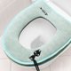 thumbnail image 5 of Funda de inodoro Flock | Alfombrilla de baño antideslizante adhesiva para invierno | Anillo higiénico portátil para viajes y hogar | Fácil de limpiar y reutilizable, 5 of 6