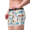 thumbnail image 4 of Naloa Summer Stamp Print Mens Underwear - Boxers for Men, Classic Briefs for Men, 4 of 9
