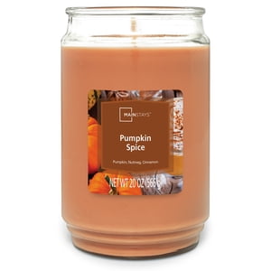 Pumpkin Spice Scented Jar Candle, 20 Oz