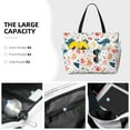 thumbnail image 5 of Yiaed Sea Life 1 Print Large Capacity Beach Travel Bag - Waterproof Zipper Vacation Tote for Sandproof Storage, and Camping, 5 of 5