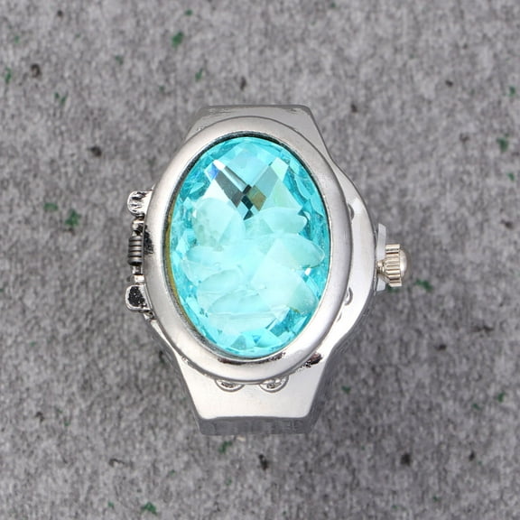 HEANUJJ Women's Ring Wrist Watch with Stretch Elastic Band and Decorative Design - 1 Piece