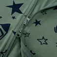 thumbnail image 6 of WIBACKER Viscose from Bamboo Footless Pajamas for Newborn Baby Boys Zipper Pjs Sleep 'N Play Footed Romper 0-24M, 6 of 10
