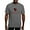 Gray, variant on CafePress - Delta Chi Vertical Black And Red Logo T Shirt - Mens Comfort Colors Shirt