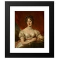 thumbnail image 2 of Sir Thomas Lawrence 12x14 Black Modern Framed Museum Art Print Titled - Portrait of Mary Anne Bloxam (Later Mrs. Frederick H. Hemming) (circa 1824), 2 of 5