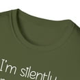 thumbnail image 3 of I'm Silently Correcting Your Grammar, Gildan Unisex Softstyle Shirt, S-3XL, 3 of 3