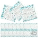 thumbnail image 2 of KAKOWELY 40 servilletas desechables de papel de aluminio plateado con lunares azules y feliz cumpleaños, para bar, fiesta de cumpleaños, cenas, bodas, baby showers y fiestas., 2 of 5