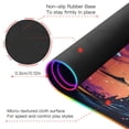 thumbnail image 4 of Wireless Charging Mouse Pad Large RGB Gaming Desk Mat 13 Light Modes Mousepad 35.4x15.7 Sun and Planet, 4 of 6