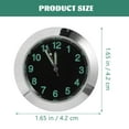 thumbnail image 2 of CHICHUMID Car Dash Clock Easy Installation Luminous Pointer Metal Perfect For Driving 1Set, 2 of 5