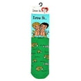 thumbnail image 2 of Love Is Watering Plans Together with Butterflies Green Knitted Cotton Crew Socks, 2 of 4