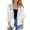 White, variant on ZHOGXU Summer Boho Crochet Lace Cardigan For Women 3/4 Sleeve Open Front Sweater Wrap Top Fancy,Vacation,White,XL