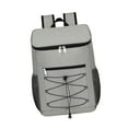 thumbnail image 3 of Thermal Insulated Backpack Multifunctional Waterproof Bag Lunch Backpack for Travel Hiking Gray, 3 of 8