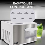 Whynter SonicSnö Countertop Nugget Ice Maker, 40lbs/24hrs, Commercial IBX-388WS