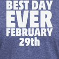 thumbnail image 3 of CafePress - Best Day Ever February 29Th T Shirt - Mens Tri-blend T-Shirt, 3 of 4