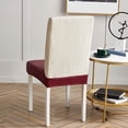 thumbnail image 6 of KCAHPAN PU Leather Chair Cover Protectors for Dining Room Waterproofs Chair Decoration, 6 of 15